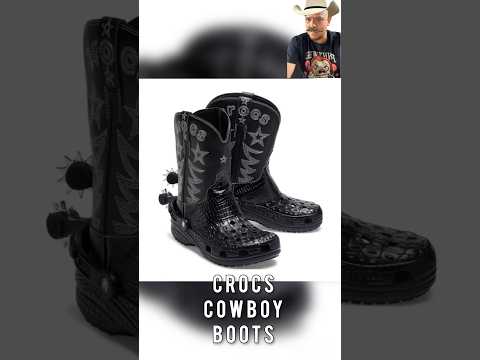 Crocs cowboy boot Croc is a must have #cowboys