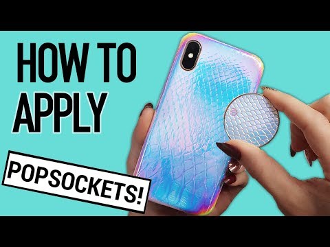 How To Put On a PopSocket: Apply a PopSocket to a Phone or Phone Case