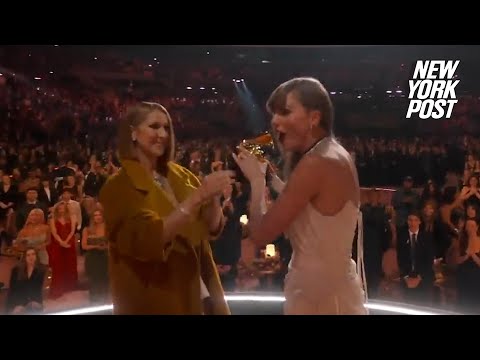 ‘Disgusting’ Taylor Swift called out for ignoring Céline Dion at the Grammys — see what she did next