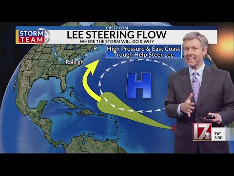 Tropical Storm Lee breakdown September 5 2023 Wes Hohenstein