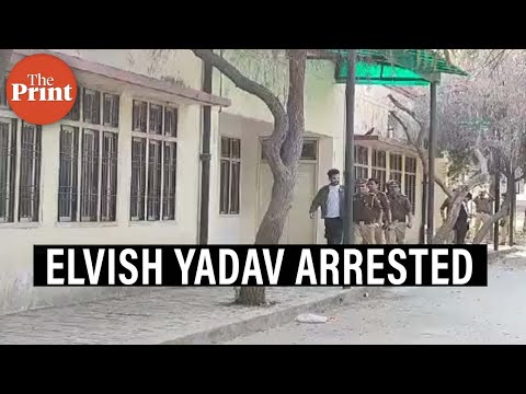 Noida Police arrest YouTuber Elvish Yadav