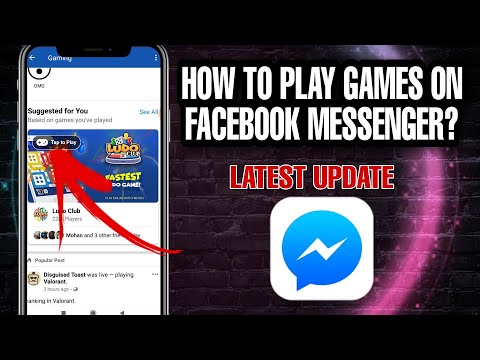 How to play games on Facebook messenger 2022 latest update