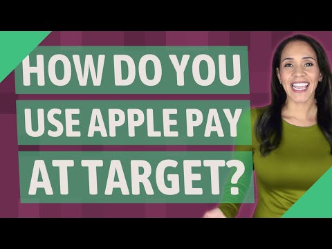 How do you use Apple pay at Target?