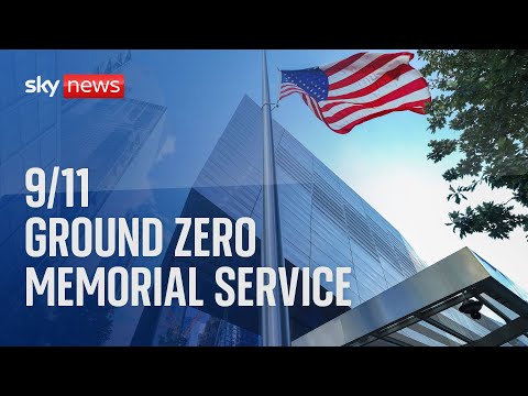 Watch live: 9/11 Ground Zero Memorial Service