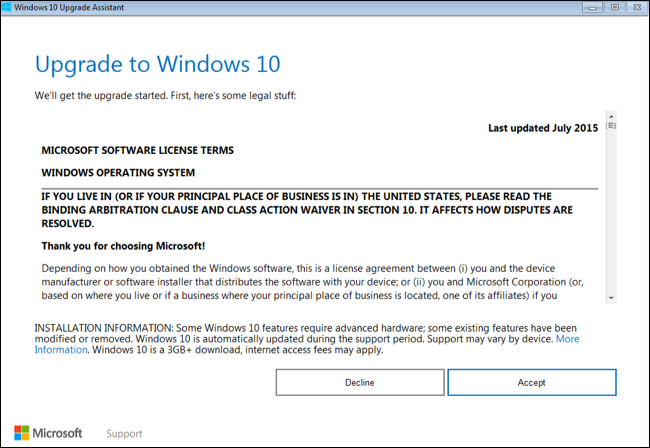 Windows 10 Installation Media Tool