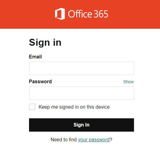 Office 365 GoDaddy Login