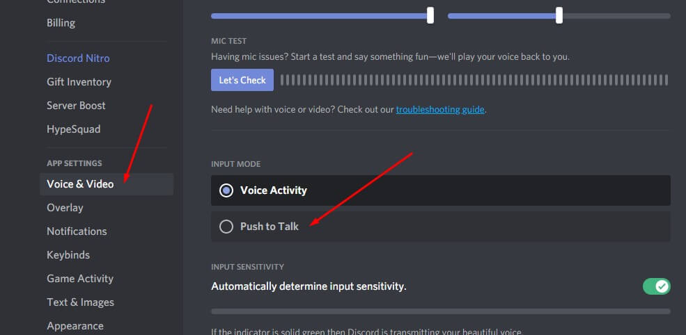 discord voice and video