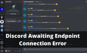 Discord Awaiting Endpoint Connection Error