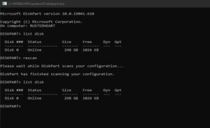 Partition Diskpart