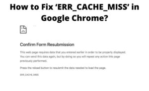 ERR_CACHE_MISS