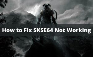 SKSE64 Not Working