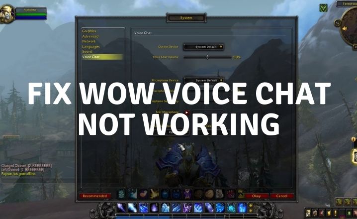 How to join voice chat wow