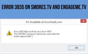 Error 3835