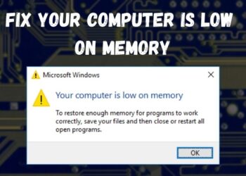 Ошибка your computer is low on memory mac os