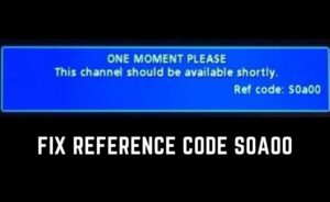 reference code s0a00