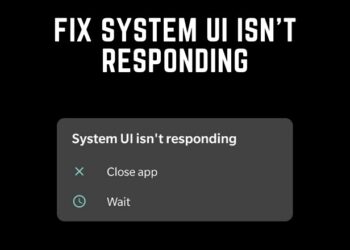system ui isn't responding