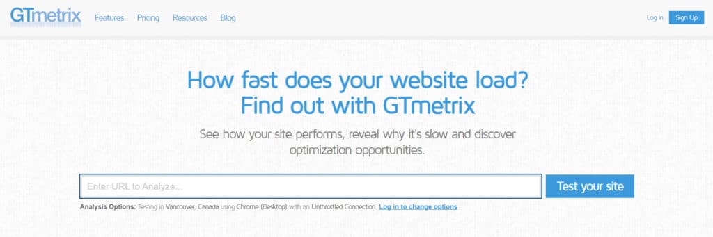 GTmetrix