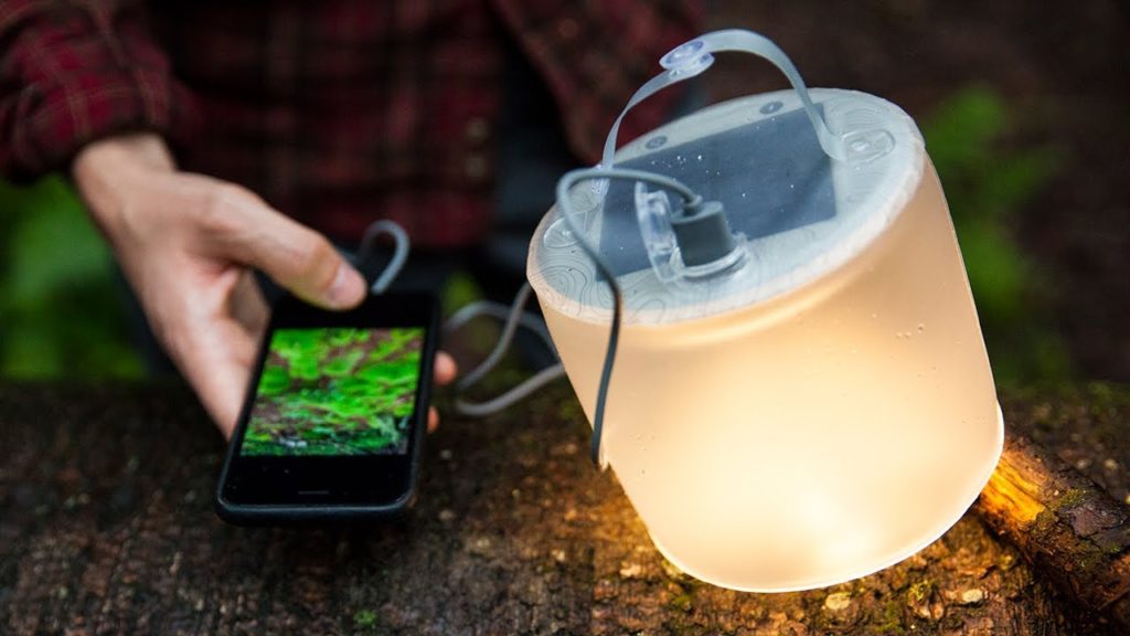 Inflatable Solar Lantern