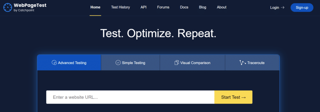 WebPageTest