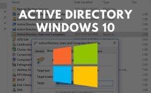 Windows 10 & 11: Install Active Directory Users and Computers