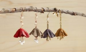 leather earrings