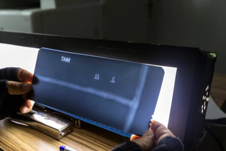 X-ray weld inspection