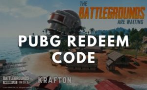 PUBG Redeem Code