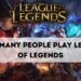 how many people play league of legends