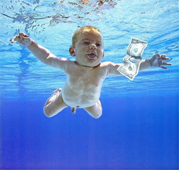 Nirvana & Nevermind swimming baby The Guardian
