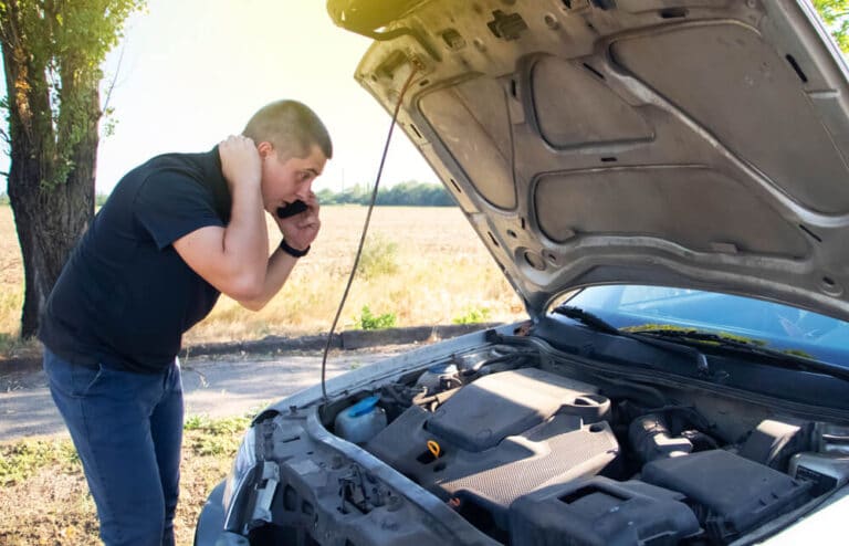 car brakedown issue