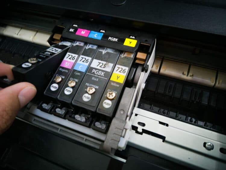 Change Ink in Canon Printer
