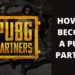 how to become a pubg partner