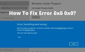 0x0 0x0