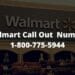 Walmart Call out Number