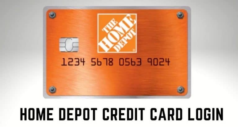 home depot credit card login