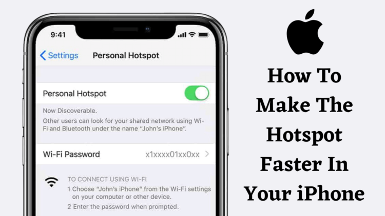 How To Make The Hotspot Faster In Your iPhone
