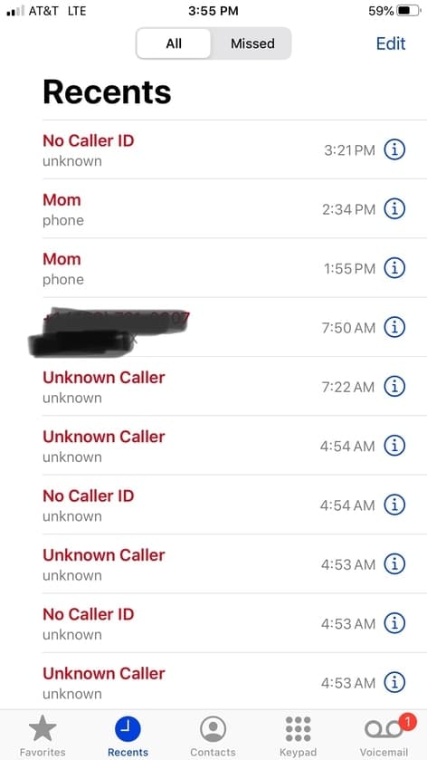 No Caller ID vs Unknown Caller iPhone