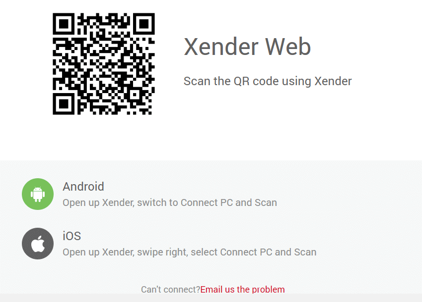 Xender-Web