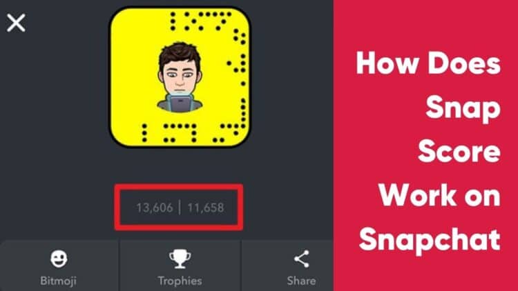 How the Snapchat Score is Calculated