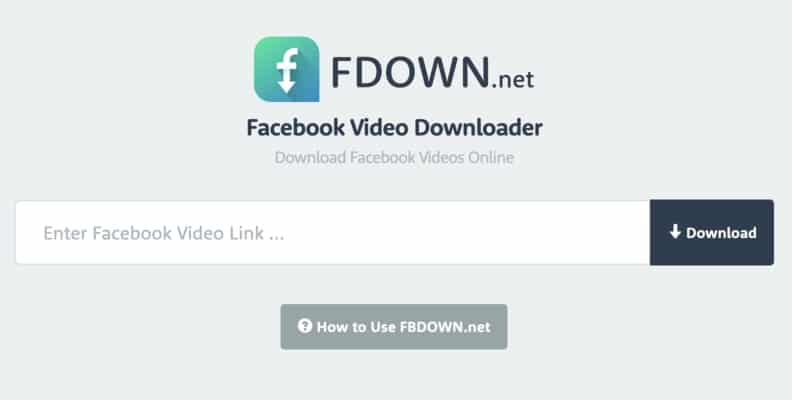 Download Any Facebook Video