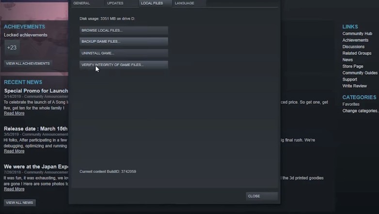 How to Verify Integrity of Game Files on Steam