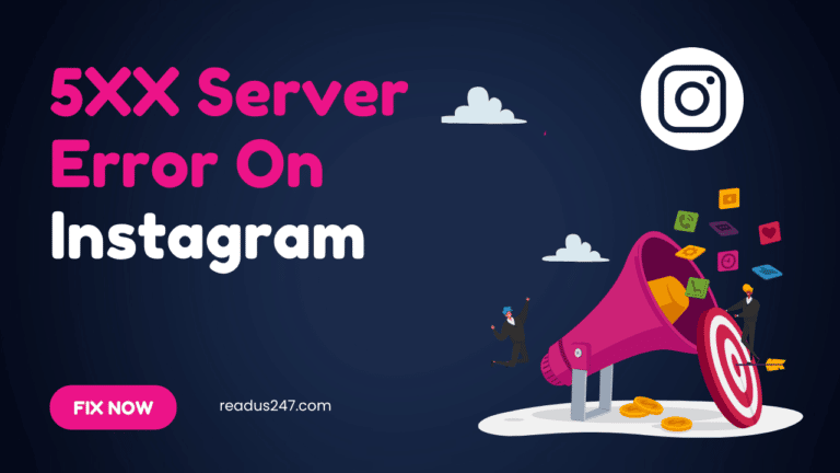 5xx Server Error On Instagram