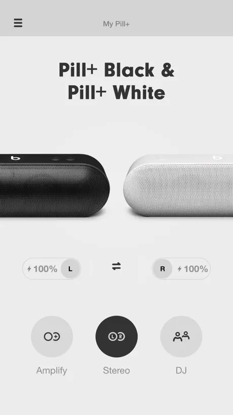 Use the App (BEATS PILL+ APP)