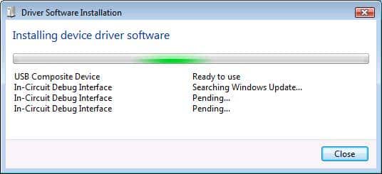 Click Next to install the driver.