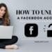 How to Unlock A Facebook Account