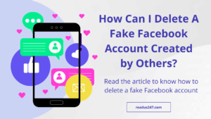 Delete Fake Facebook Account Created by Others
