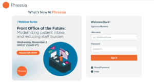Phreesia Login
