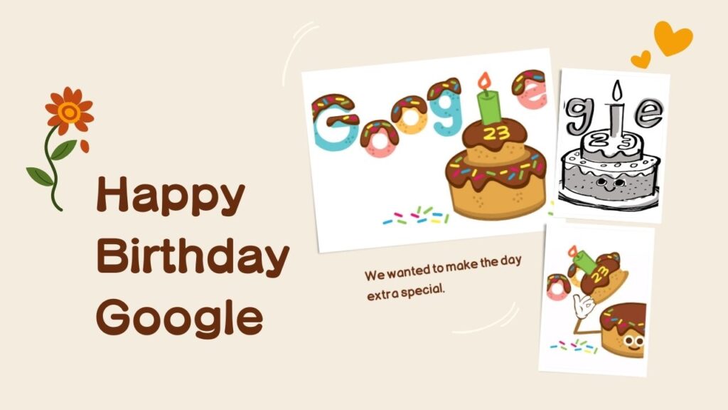google's 23rd birthday