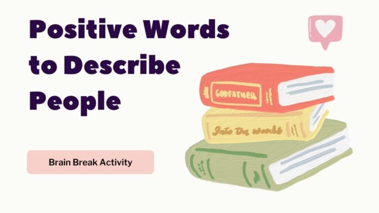 positive words to describe people