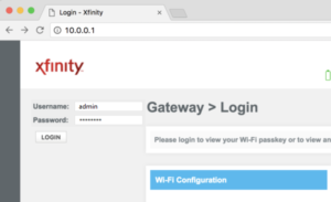 10.0.0.1 not Working on Your Comcast Router